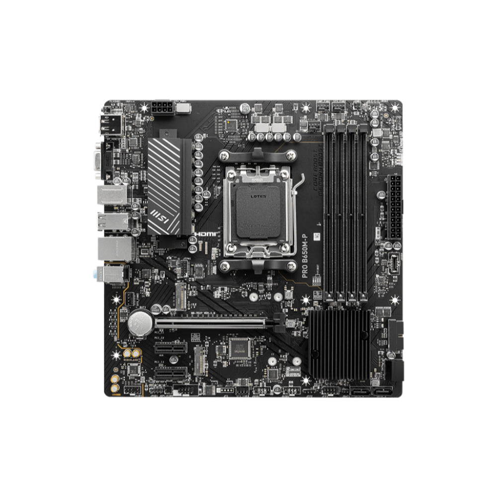 MSI PRO B650M-P | DDR5 Micro-ATX Motherboard for AMD AM5 Platform