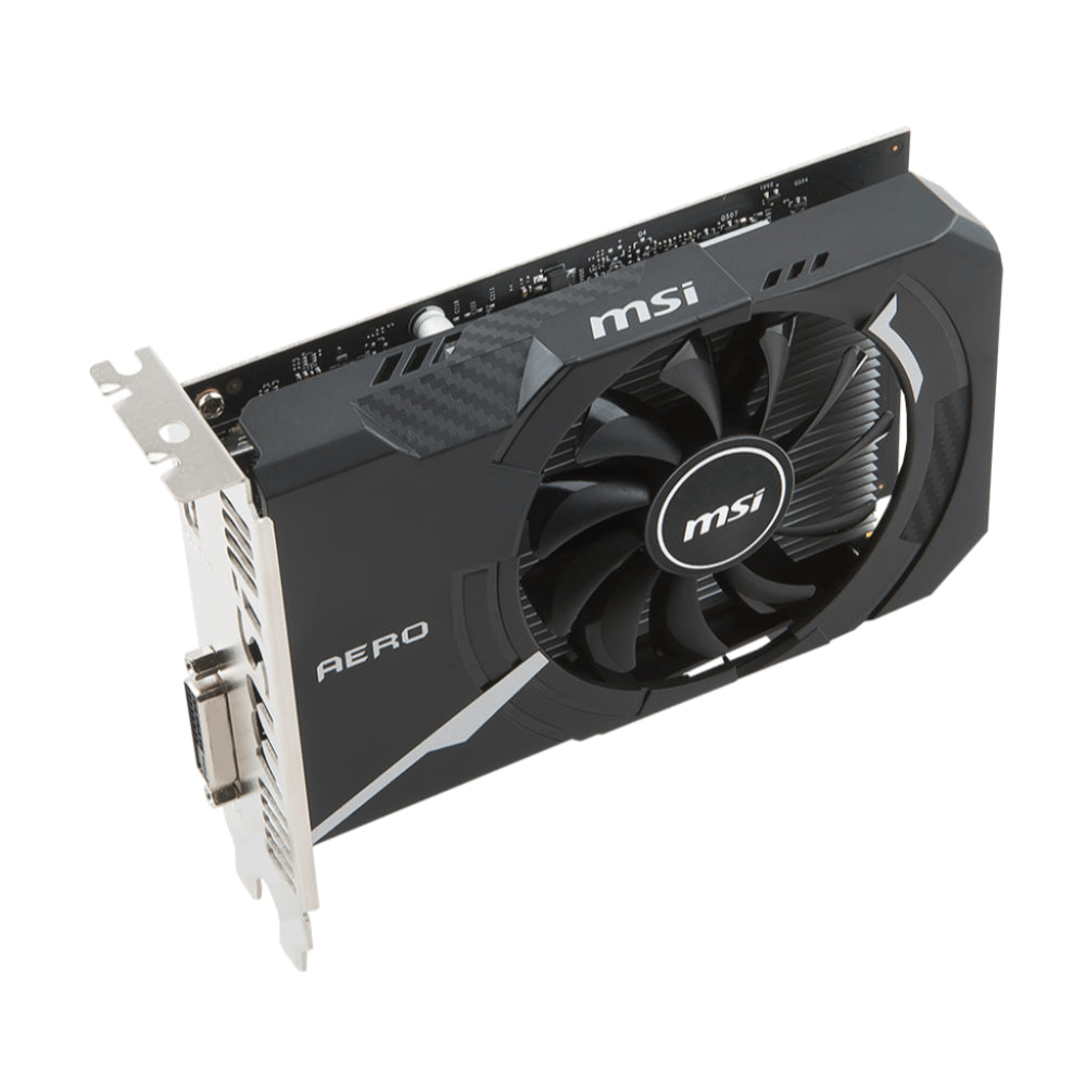 MSI GeForce GT 1030 AERO ITX 2G OC Graphics Card | Compact 2GB GDDR5 GPU for HD Playback, Light Gaming & Multimedia Acceleration