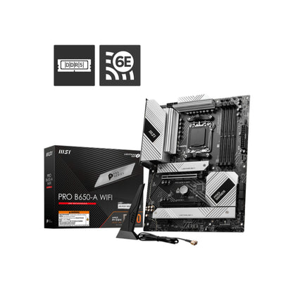 MSI PRO B650-A WIFI | Professional AM5 Motherboard with Advanced Connectivity
