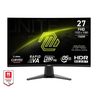 MSI MAG 276CXF | 27" FHD 280Hz Gaming Monitor | Ultra-Fast Performance with Immersive Visuals