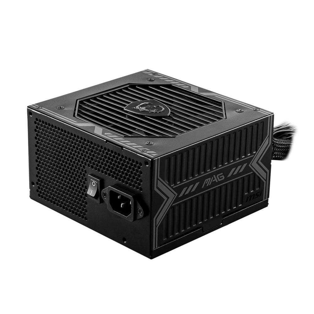 MSI MAG A650 BRONZE Power Supply | 650W 80 PLUS Bronze Certified PSU with DC-to-DC Design & Flat Cables