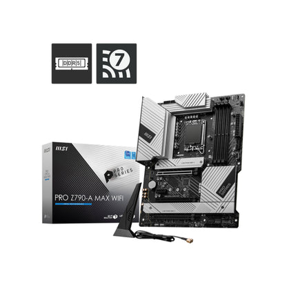 MSI PRO Z790-A MAX WIFI | Professional-Grade ATX Motherboard with Cutting-Edge DDR5 &amp; Wi-Fi 7 Support