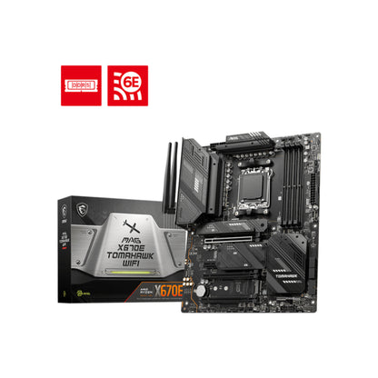 MSI MAG X670E TOMAHAWK WIFI | Enthusiast-Level Gaming Motherboard for AM5 Processors