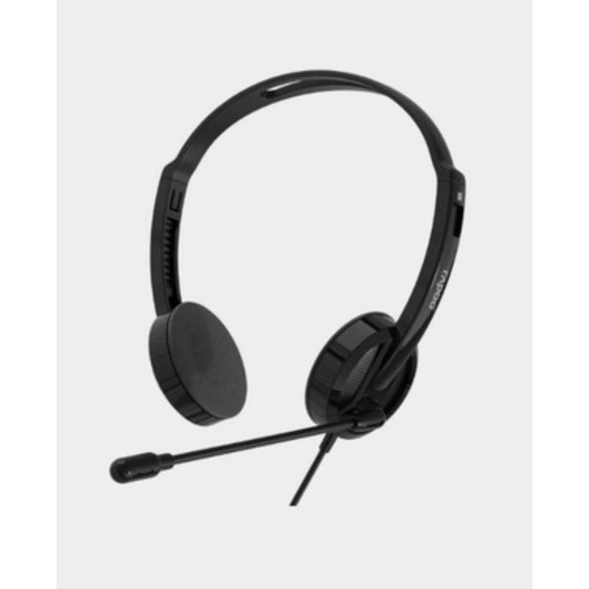 Rapoo H101 Wired Stereo Headset | 3.5mm Audio Jack | Dynamic Driver | Adjustable Headband