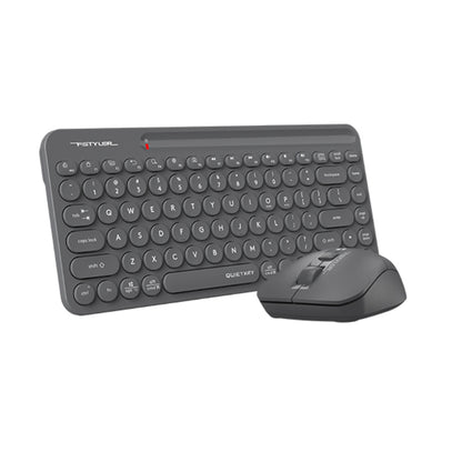 A4Tech FG3200 Air2 Fstyler | 2.4G Wireless Keyboard & Mouse Combo, Silent Click, Ergonomic Design