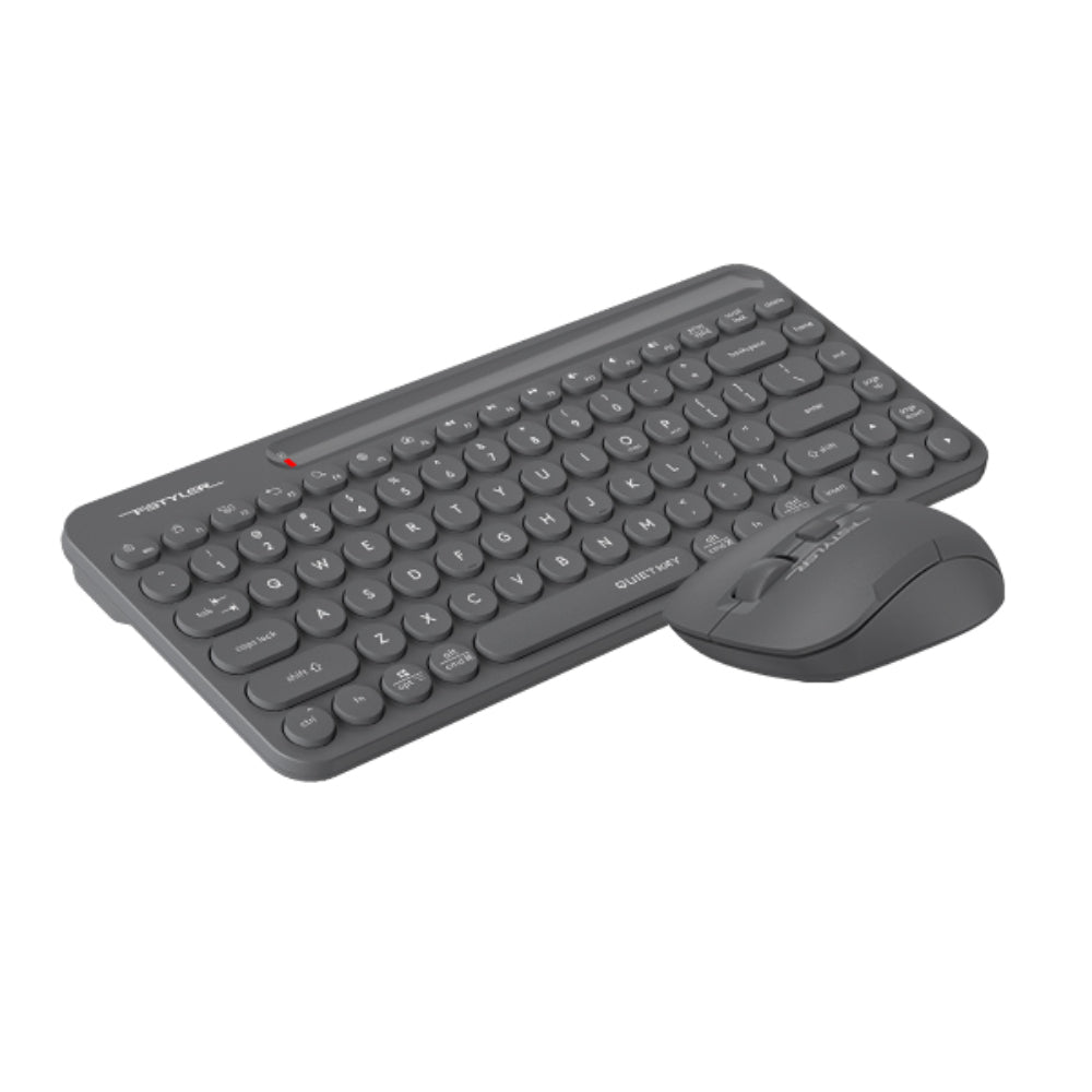 A4Tech FG3200 Air2 Fstyler | 2.4G Wireless Keyboard & Mouse Combo, Silent Click, Ergonomic Design