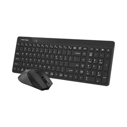 A4Tech FG2400 Air2 Fstyler | 2.4G Wireless Keyboard & Mouse Combo, Silent Click, Slim Ergonomic Design