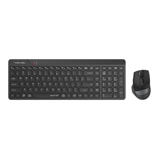 A4Tech FG2400 Air2 Fstyler | 2.4G Wireless Keyboard & Mouse Combo, Silent Click, Slim Ergonomic Design