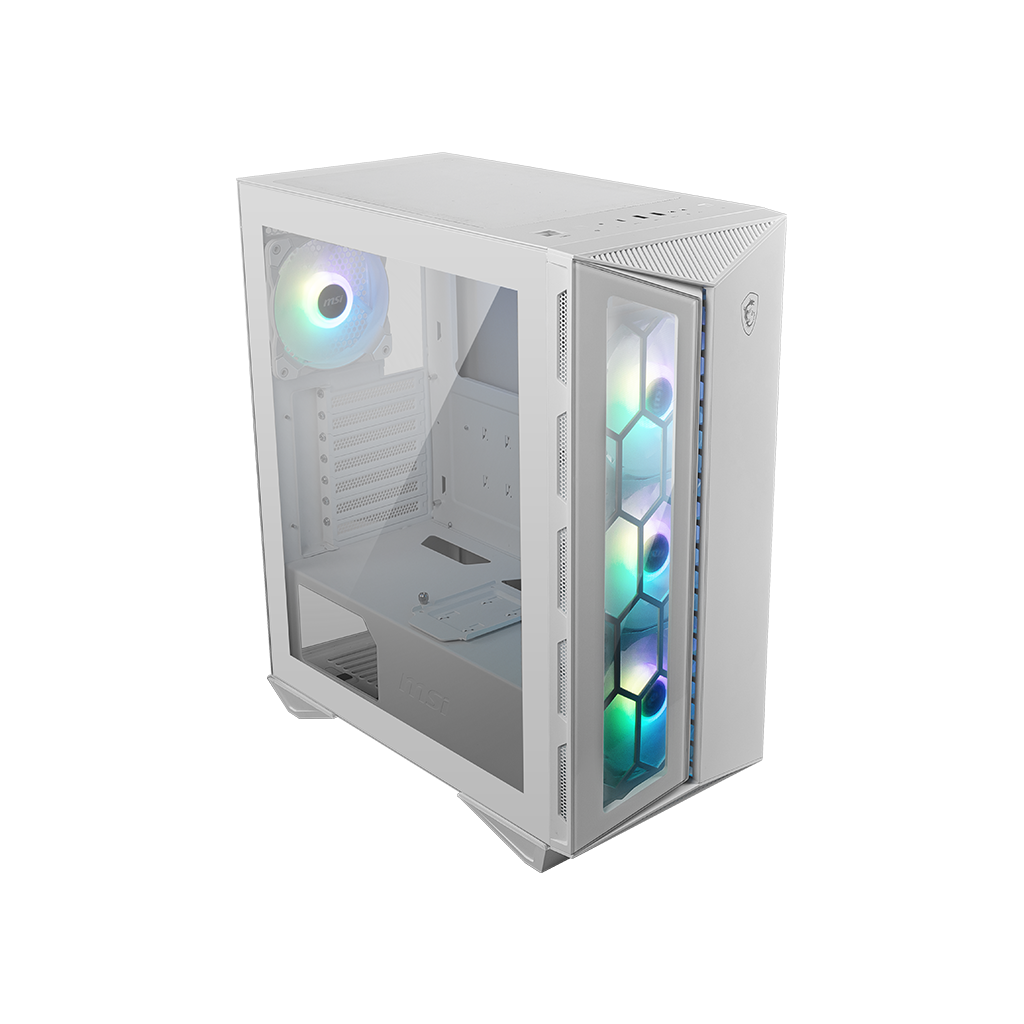 MSI MPG GUNGNIR 110R White | Premium Mid-Tower Gaming Case