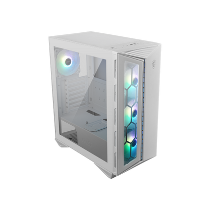 MSI MPG GUNGNIR 110R White | Premium Mid-Tower Gaming Case