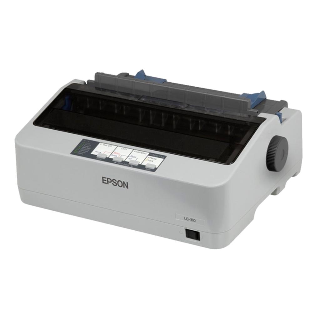 Epson LQ-310 Dot Matrix Printer | 24-Pin Narrow Carriage, 416 CPS Print Speed, USB/Serial/Parallel Connectivity
