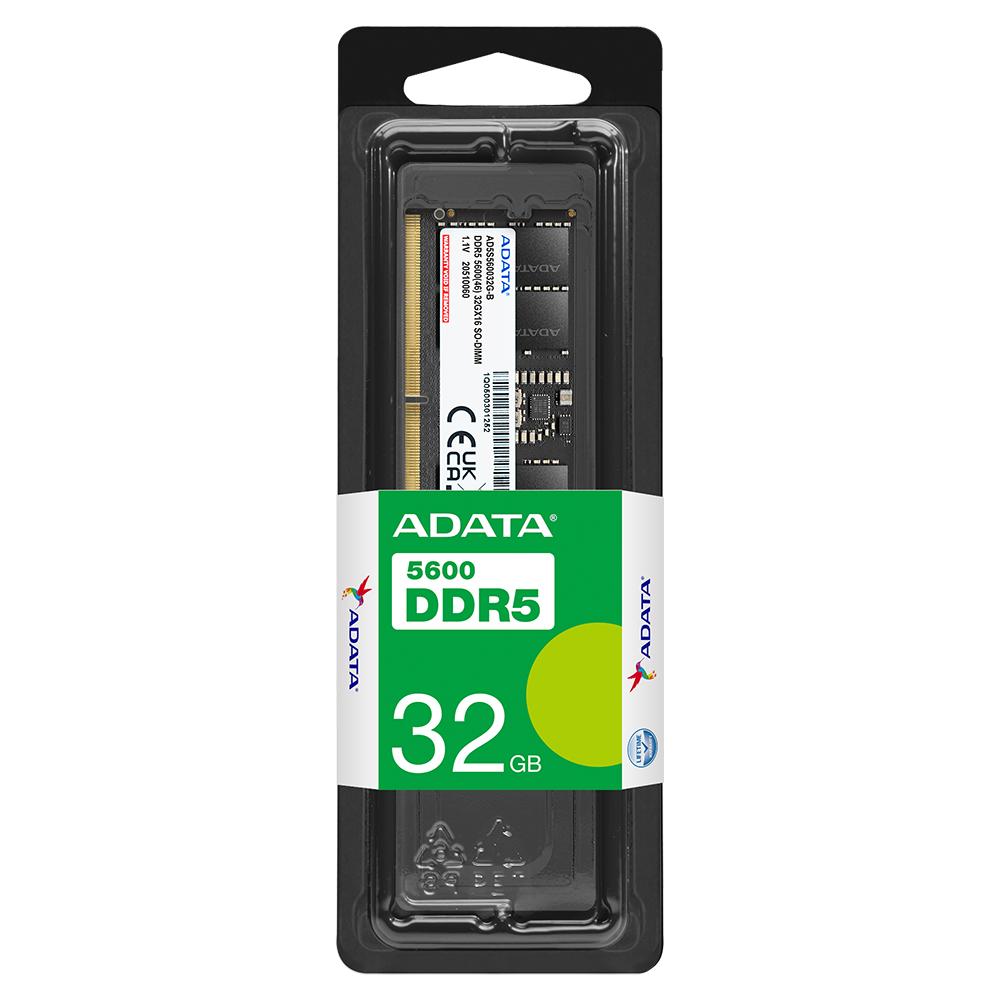 ADATA DDR5 5600 SO-DIMM | Laptop Memory RAM | 8GB / 16GB / 32GB | 1.1V