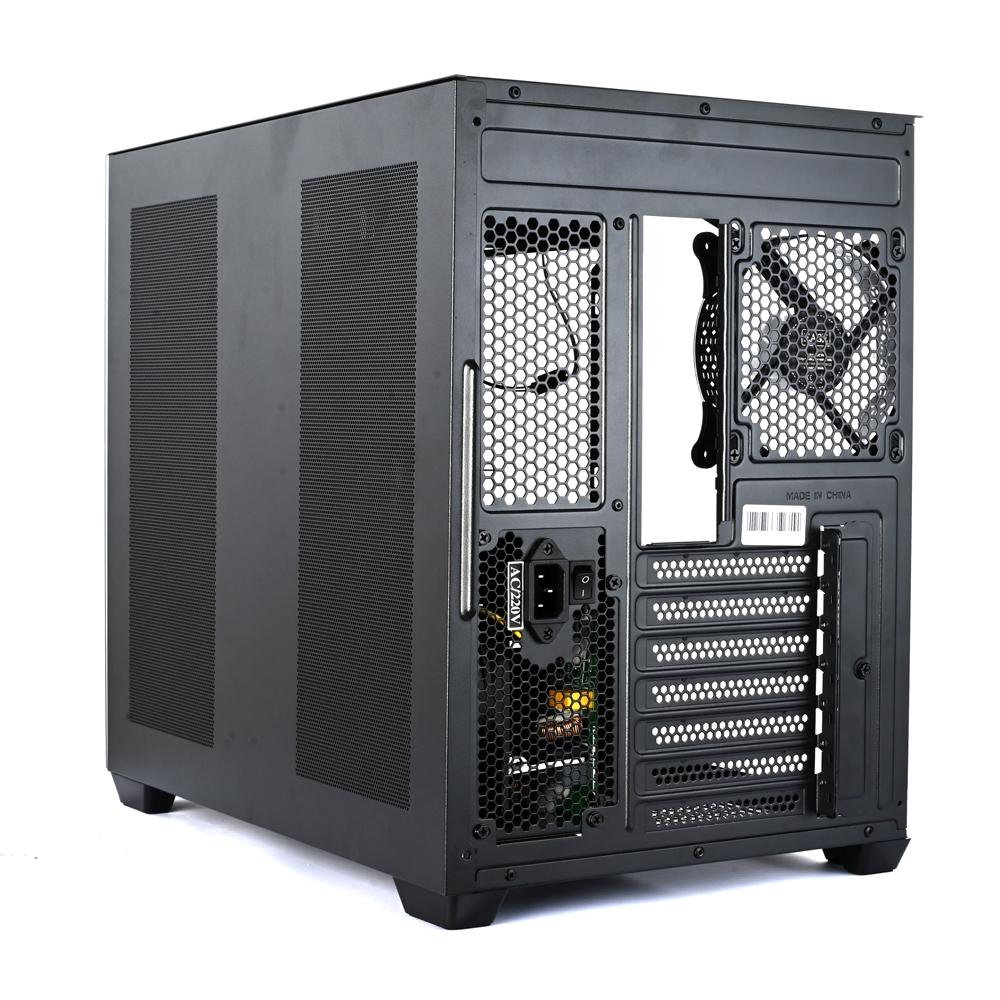EASE EC124B Tempered Glass Gaming Case | 4x Infinity ARGB Fans | Panoramic View | Type-C | Water Cooling Support