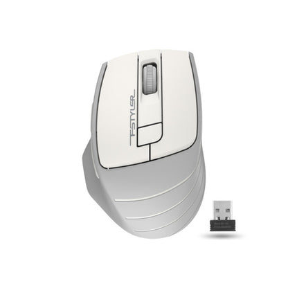 A4Tech FG30S Fstyler | 2.4G Wireless, Silent Click, Ergonomic Mouse, Adjustable DPI
