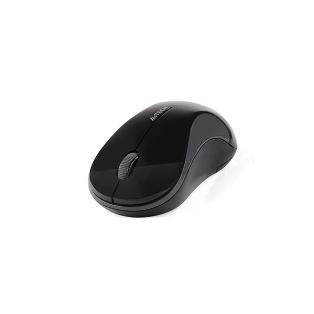 A4Tech G3-270NS Wireless Silent Click Mouse | 2.4GHz USB, 1200 DPI, Ergonomic Design, Black