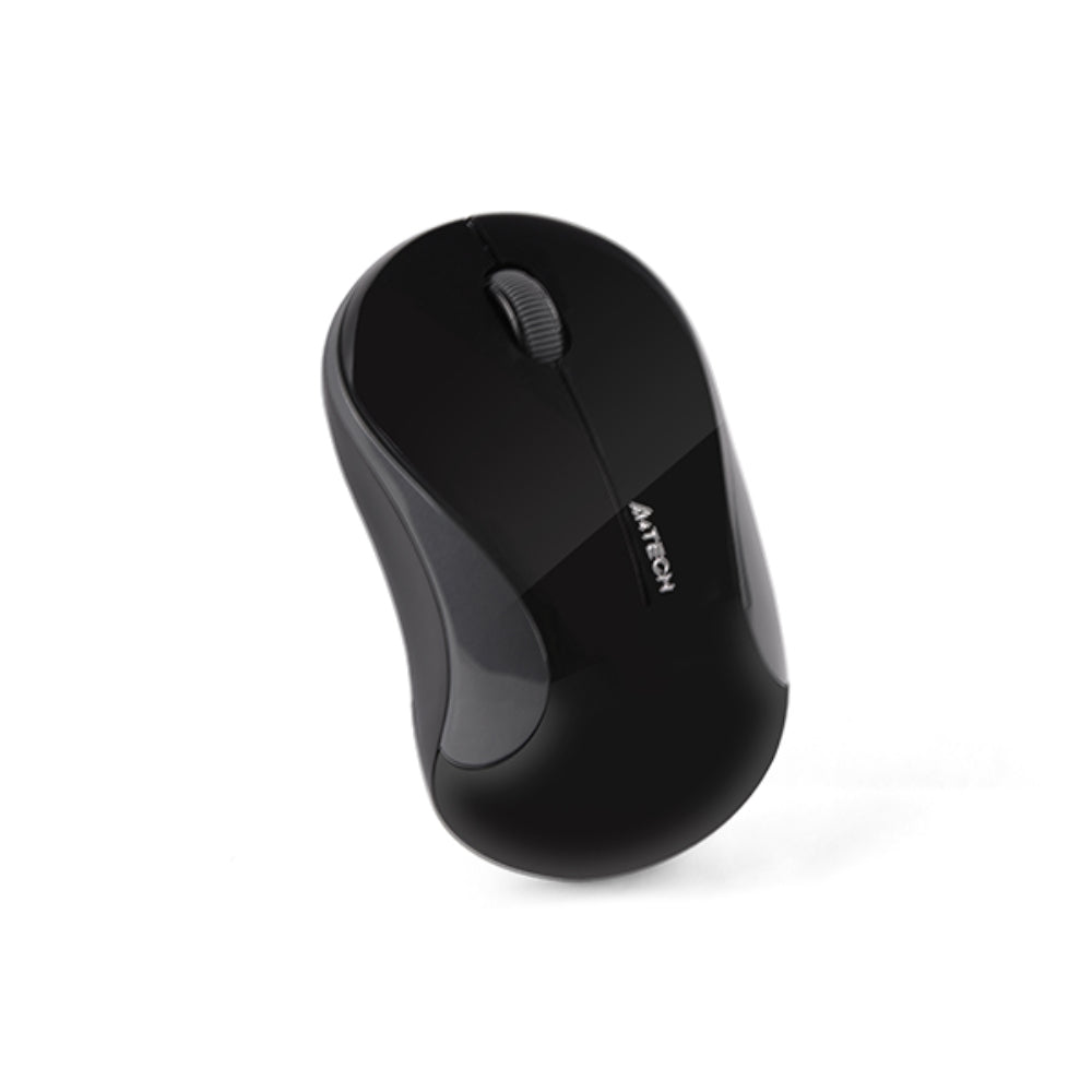 A4Tech G3-270NS Wireless Silent Click Mouse | 2.4GHz USB, 1200 DPI, Ergonomic Design, Black