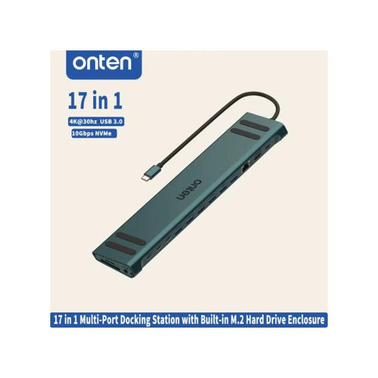 ONTEN OTN-9399 17-in-1 USB-C Hub | Ultimate All-in-One Connectivity Solution