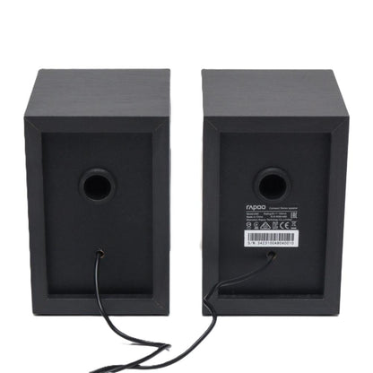 Rapoo A80 Compact Stereo Speaker | 2.0 Wired Multimedia Speakers | USB Powered | 6W RMS Output