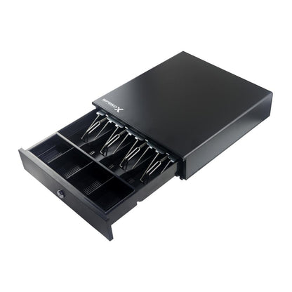 Speed-X SP-320A Cash Drawer | Heavy-Duty POS Cash Drawer (4 Bill / 5 Coin Compartments)e efficiency and protect your business earnings.