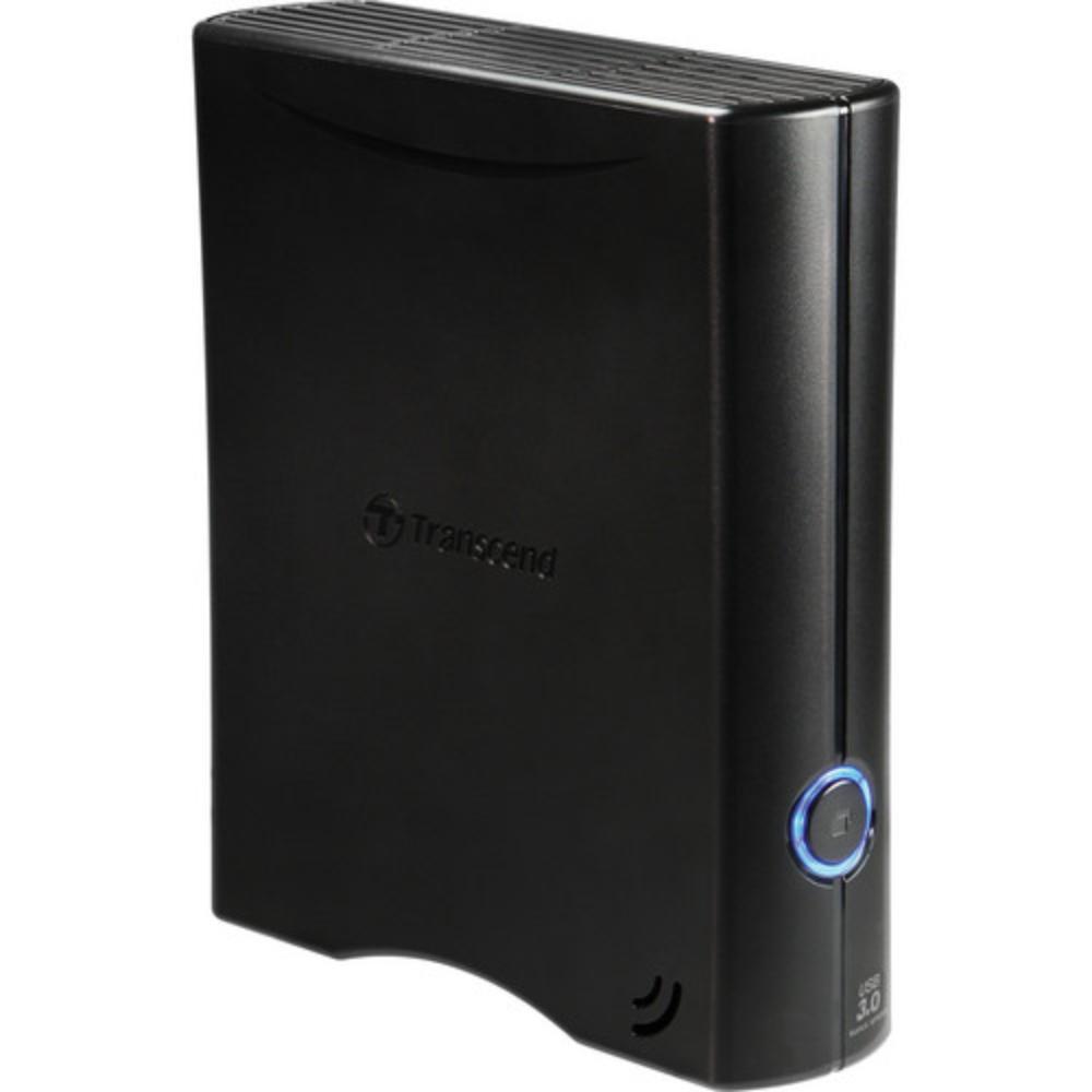 Transcend StoreJet 35T3 | Desktop External Hard Drive | USB 3.1 Gen 1, One-Touch Backup (4TB / 8TB)