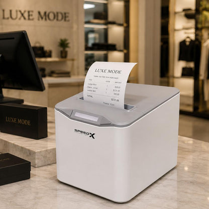 Speed-X SP-200U | 80mm Thermal Receipt Printer | USB | 220mm/s | 203dpi | Auto Cutter