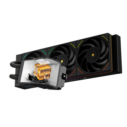 Thermalright Wonder Vision 360 UB ARGB Black & White 360mm AIO Liquid CPU Cooler | 6.67" Display | 2400×1080 Resolution