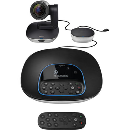 Logitech GROUP | Professional Video Conferencing System (1080p, 10x Zoom, Bluetooth Speakerphone)