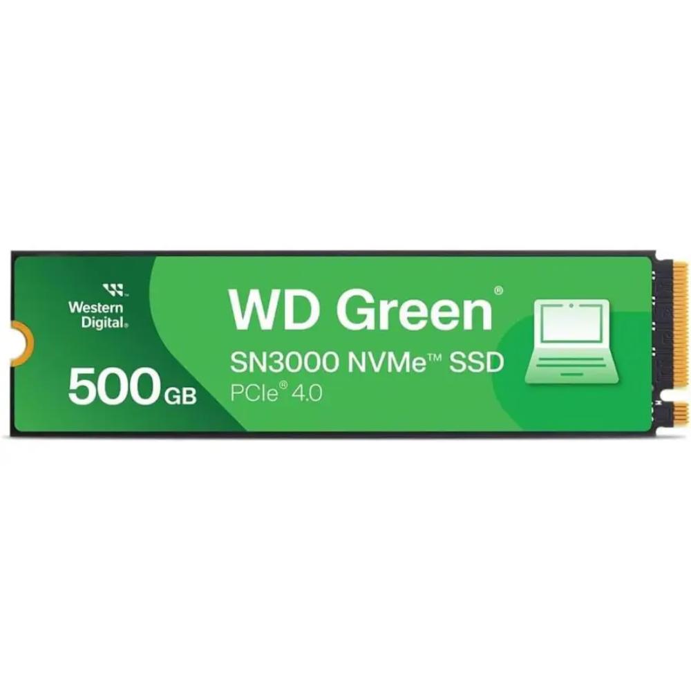 WD Green SN3000 NVMe SSD | PCIe Gen4 x4, 5000MB/s Read | 500GB - 2TB