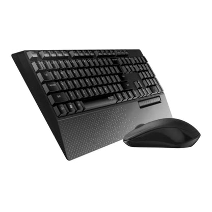 RAPOO X1960 Wireless Desktop Set | 2.4GHz | Full-Size Keyboard | Multimedia Hotkeys | 1000 DPI Mouse | 12-Month Battery