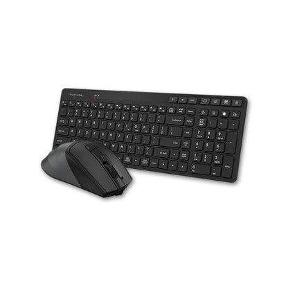 A4Tech FB2800C Air2 Fstyler | Dual Mode Wireless Keyboard & Mouse Combo, Bluetooth + 2.4G, Rechargeable