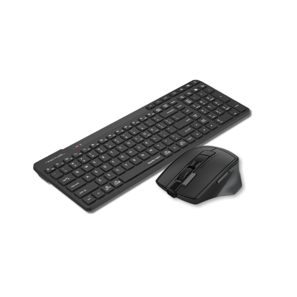 A4Tech FB2800C Air2 Fstyler | Dual Mode Wireless Keyboard & Mouse Combo, Bluetooth + 2.4G, Rechargeable