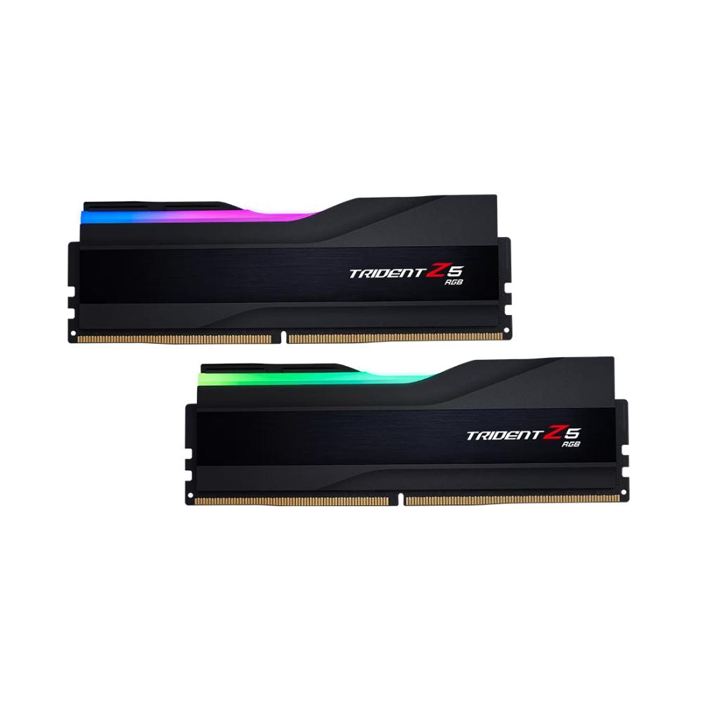 G.SKILL Trident Z5 RGB 32GB (2×16GB) DDR5 6000MT/s CL36 Gaming Memory | Intel XMP 3.0 / AMD EXPO | RGB | 1.35V
