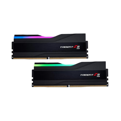 G.SKILL Trident Z5 RGB 32GB (2×16GB) DDR5 6000MT/s CL36 Gaming Memory | Intel XMP 3.0 / AMD EXPO | RGB | 1.35V