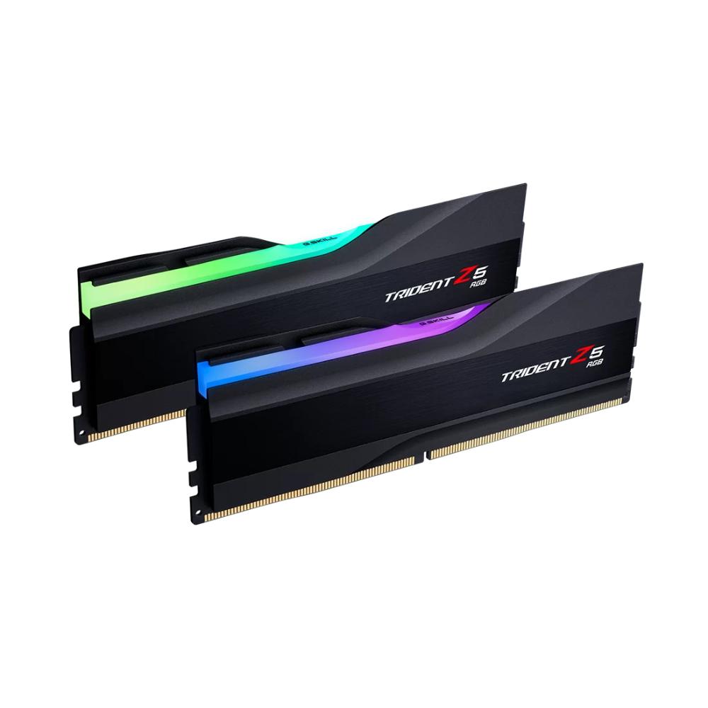 G.SKILL Trident Z5 RGB DDR5 32GB (2×16GB) 6000MT/s CL30 Gaming RAM- Intel XMP