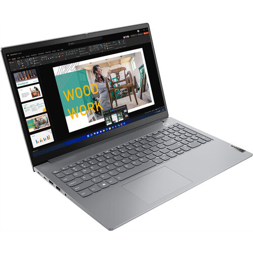 Lenovo ThinkBook 15 G4 IAP | Intel Core i5-1235U | 8GB RAM | 256GB SSD | 15.6" FHD IPS | Backlit Keyboard | FreeDOS | Mineral Grey