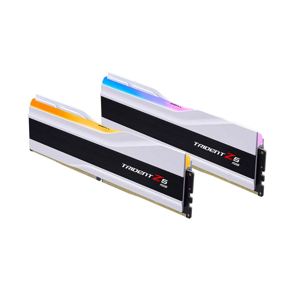 G.SKILL Trident Z5 RGB 32GB (2×16GB) DDR5 6000MT/s CL36 Gaming Memory | Intel XMP 3.0 / AMD EXPO | RGB | 1.35V