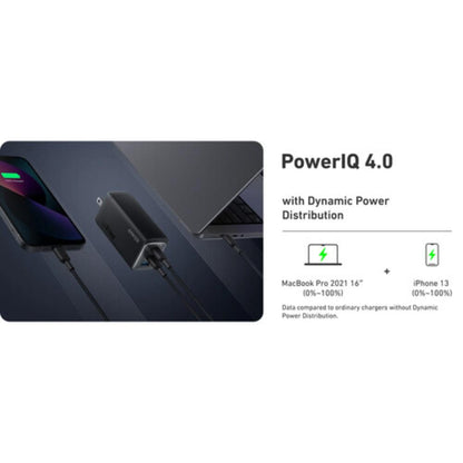 Anker 737 Charger A2148 | GaNPrime 120W Fast Charger | 3-Port USB-C & USB-A Wall Charger