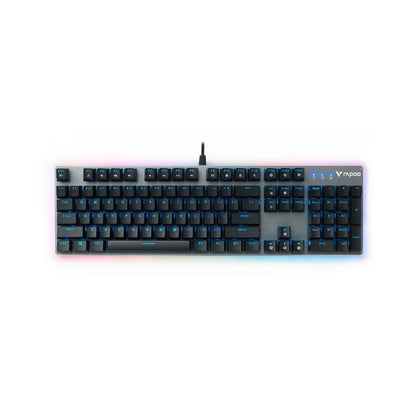 Rapoo V520 Mechanical Gaming Keyboard | Full Size 104 Keys | RGB Backlit | Optical Switches | Anti-Ghosting