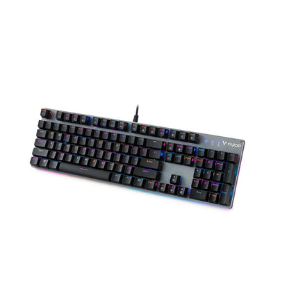 Rapoo V520 Mechanical Gaming Keyboard | Full Size 104 Keys | RGB Backlit | Optical Switches | Anti-Ghosting