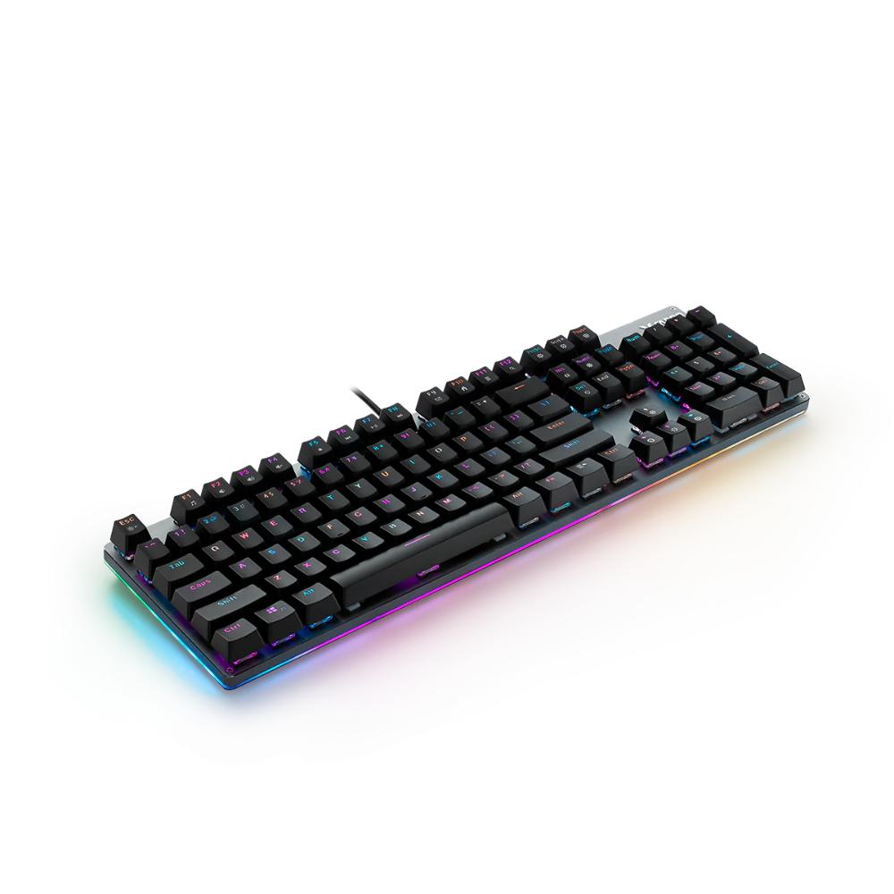 Rapoo V520 Mechanical Gaming Keyboard | Full Size 104 Keys | RGB Backlit | Optical Switches | Anti-Ghosting