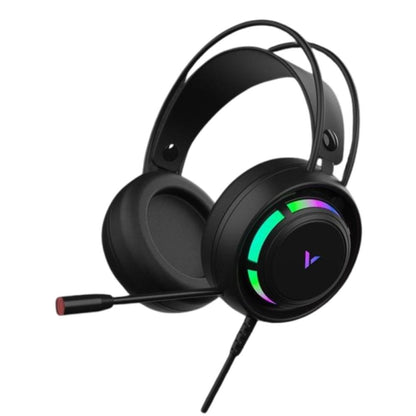 Rapoo V125S 4-in-1 Gaming Set | Gaming Keyboard, RGB Mouse, LED Headset & Mouse Pad | Wired | Black