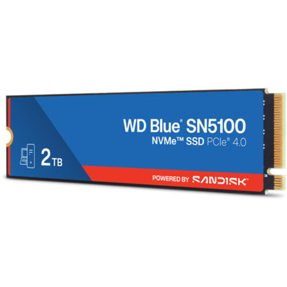 WD Blue SN5100 NVMe™ SSD | PCIe Gen 4.0 | Up to 7100MB/s | M.2 2280 | 500GB / 1TB / 2TB / 4TB