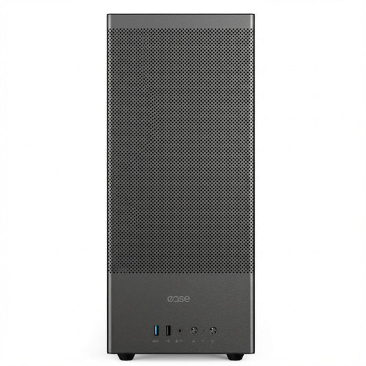 EASE EC120 Mesh & Tempered Glass ARGB Mid Tower Case | 3x ARGB Fans | 360mm Radiator Support