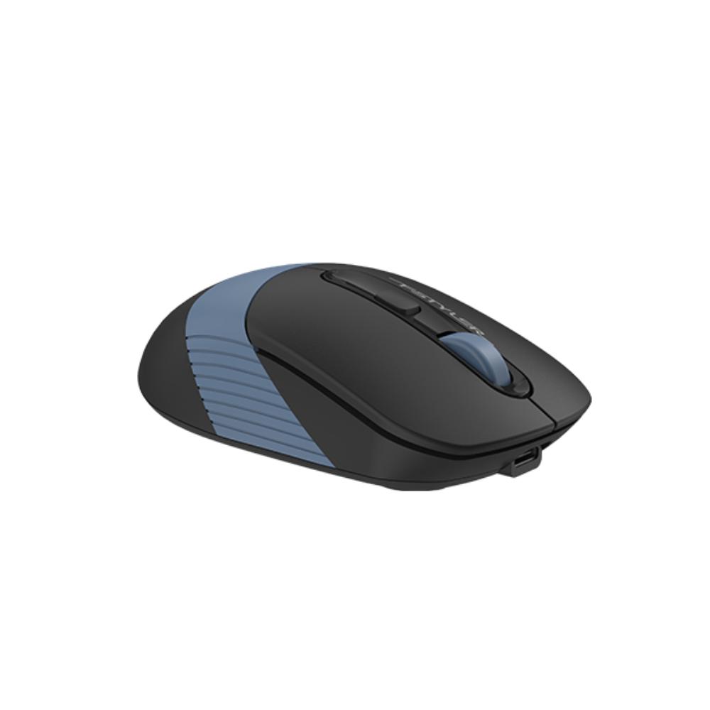 A4Tech FB10CS | Bluetooth & 2.4GHz Wireless Mouse | Silent Click | Rechargeable Type-C | 2000 DPI