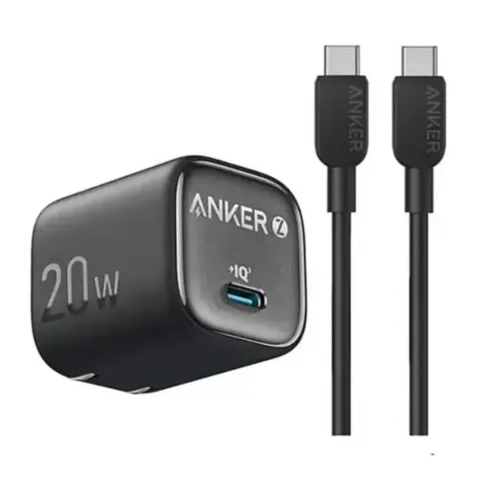 Anker B2699 20W Wall Charger + USB‑C to USB‑C Cable | Fast Charging Adapter Pakistan
