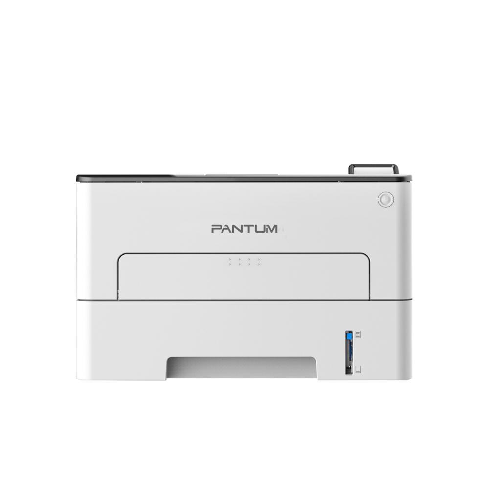 Pantum P3302DW Mono Laser Printer | 33ppm | Automatic Duplex Printing | USB + Ethernet + Wi-Fi | 60,000 Pages Monthly Duty Cycle | 2-Line LCD | NFC