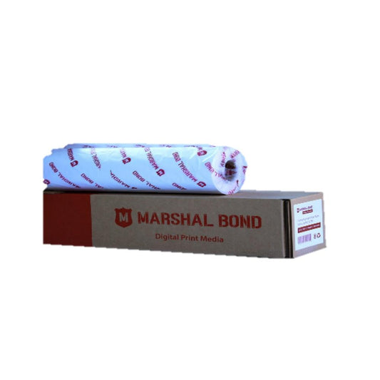 Marshal Bond AD42-V160M | Adhesive Vinyl Roll | 42 Inch x 60 Feet | 100 Micron | Matte Finish