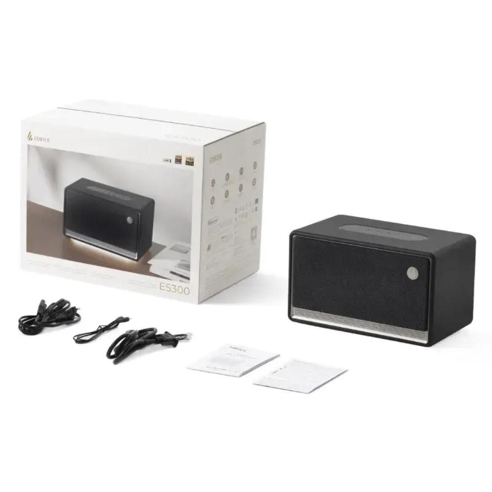 Edifier ES300 Wireless Tabletop Speaker | 60W RMS | Hi-Res Audio | Wi-Fi + Bluetooth 5.4 | AirPlay 2 | Portable
