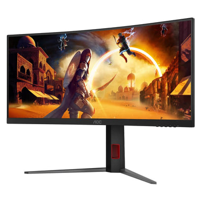 AOC CU34G4H Gaming Monitor | 34" WQHD Curved VA Display | 200Hz | 1ms GtG | 0.3ms MPRT | FreeSync Premium | HDR Ready