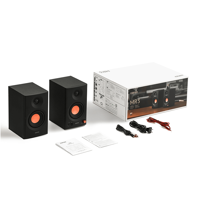 Edifier MR3 Powered Studio Monitor Speakers | 18W x 2, Hi-Res Audio, Bluetooth V5.4